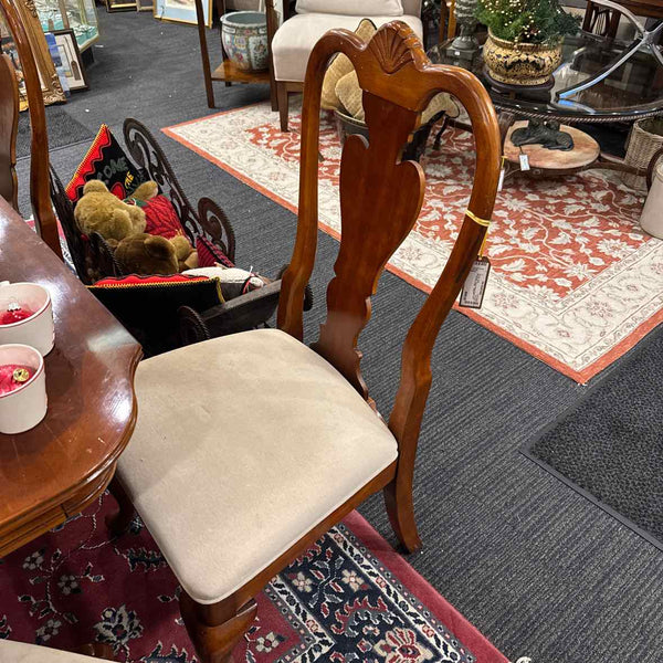 Cherry Dining Table and 8 Chairs