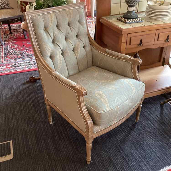 Cambridge Collection NC Green Leaf Chair