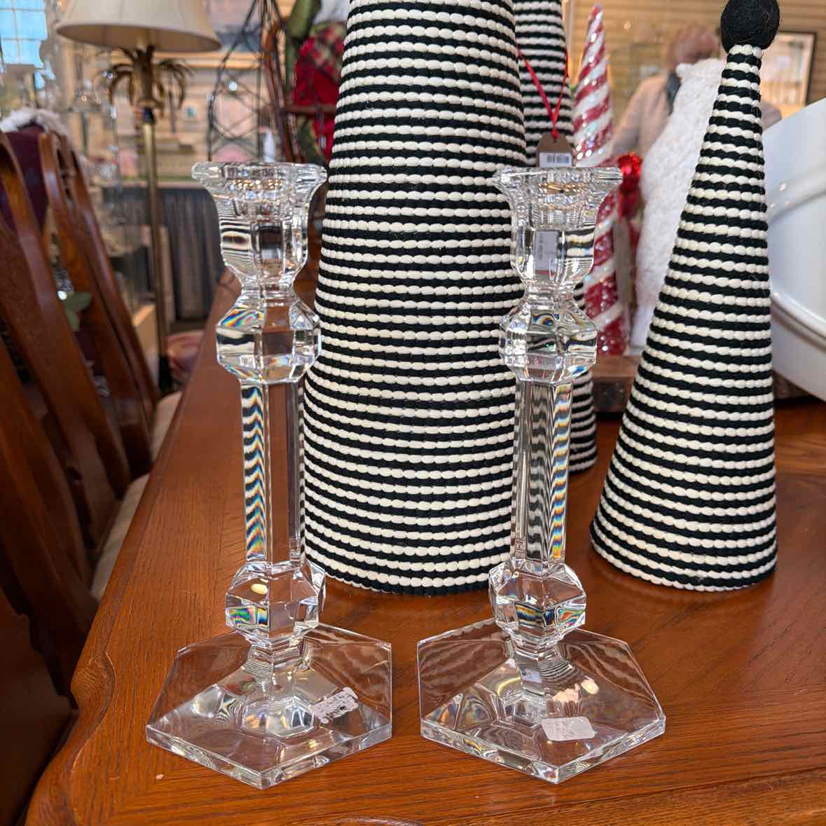 Pair of Val St.Vincent Candlesticks