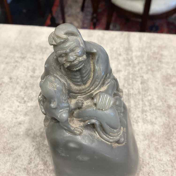 Carved Stone Scholar's Piece