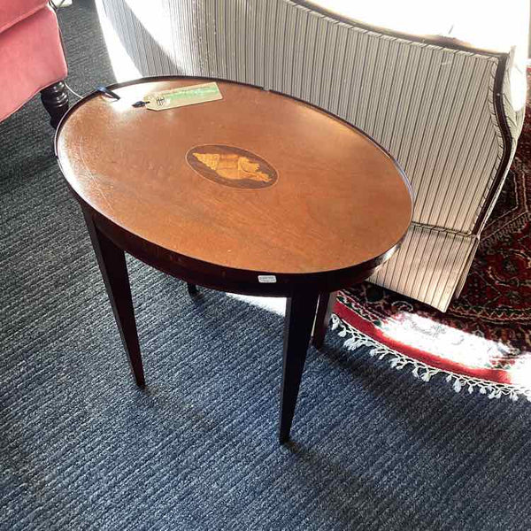 "As Is" Baker Oval Table
