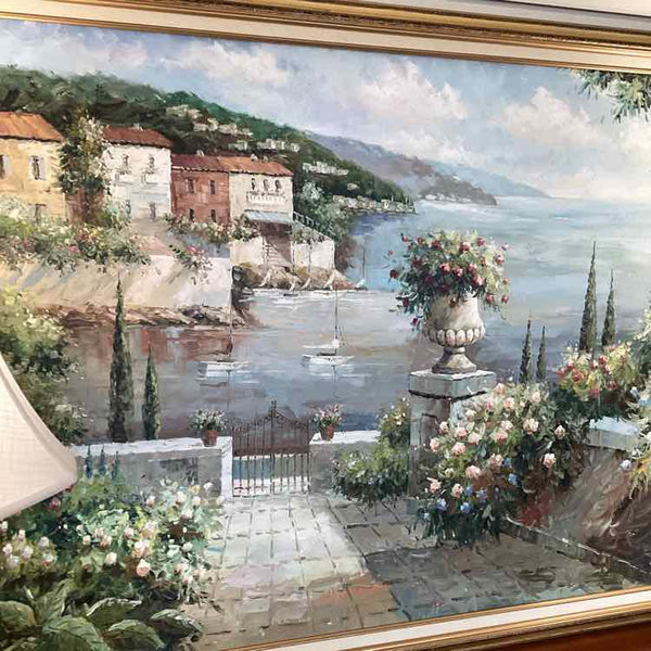 Seascape Oil Painting By Castillo