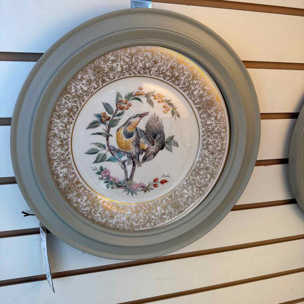 Lenox Framed Meadowlark  Plate