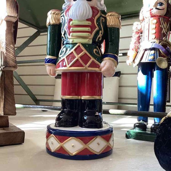 Ceramic Nutcracker Figurine