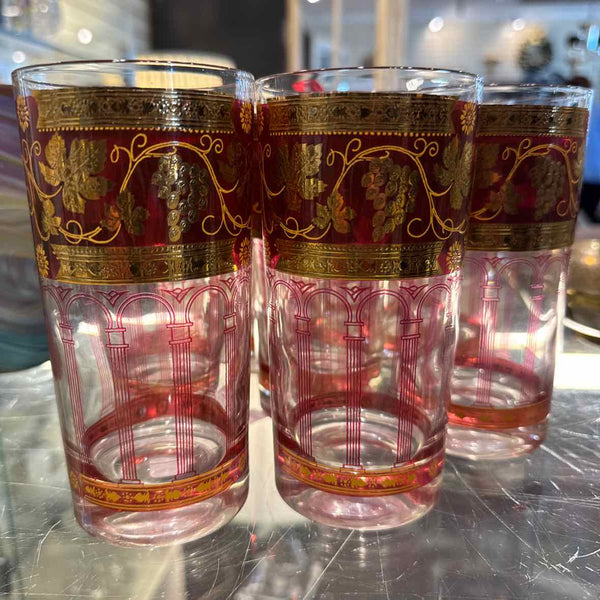 Cena Garden Grape Glasses - Set of 8