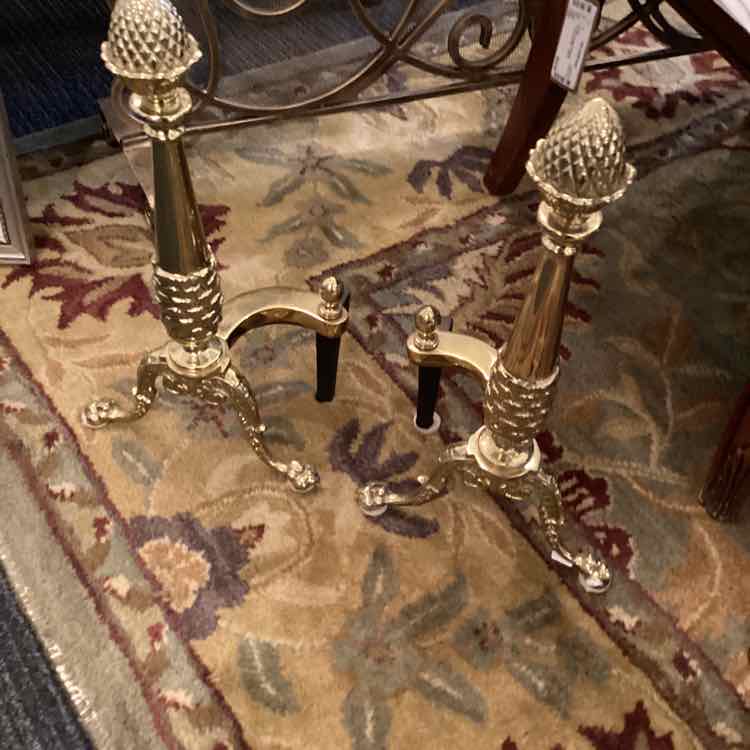 Pair of Fireplace Andirons