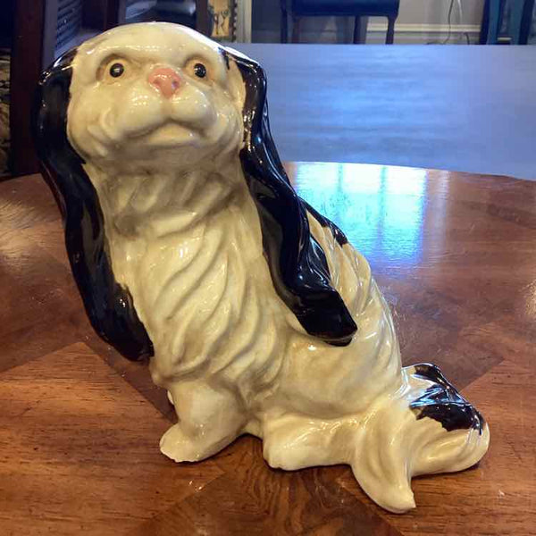 "As Is" Pekingese Ceramic Dog