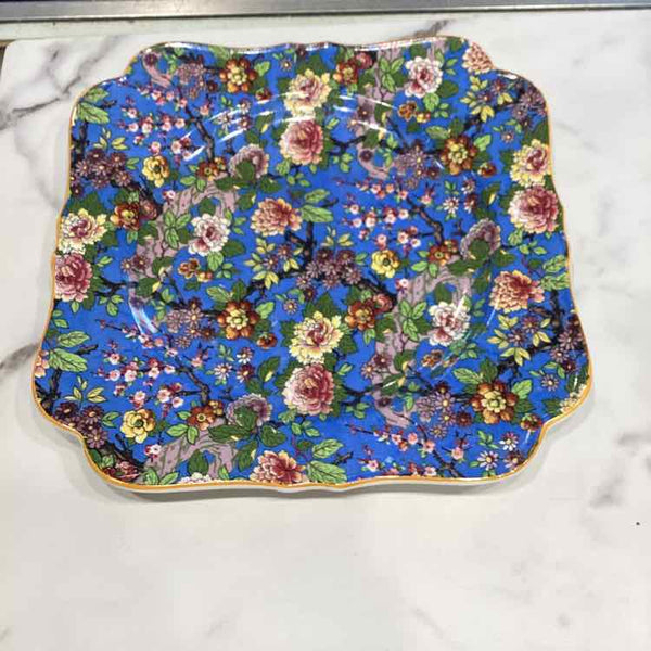 Crown Ducal Chintz Sq. Plate