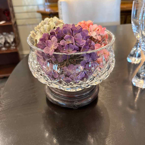 Waterford Bowl on Stand