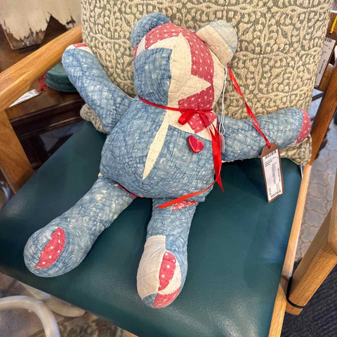 Patchwork Quilt Teddy Bear