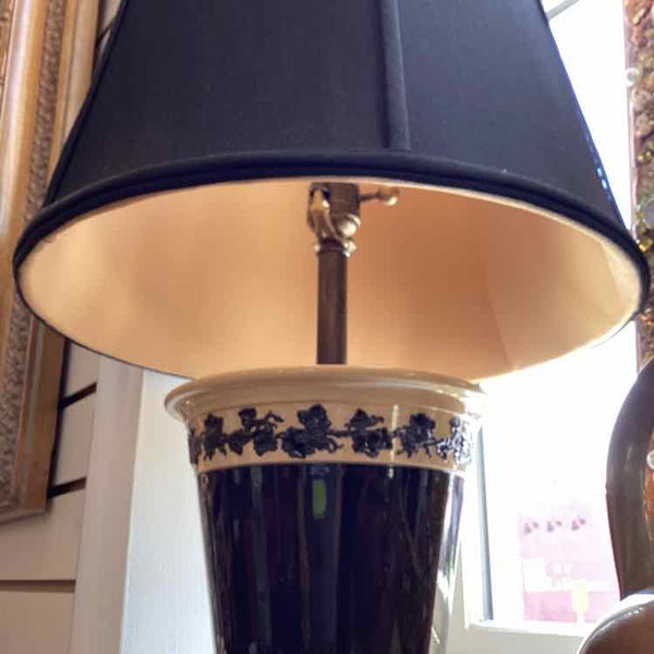Pair Of Antique Porcelain Lamps