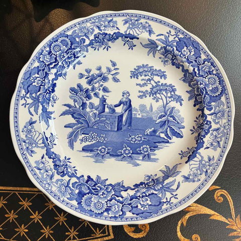 Spode "Girl at Well" Plate