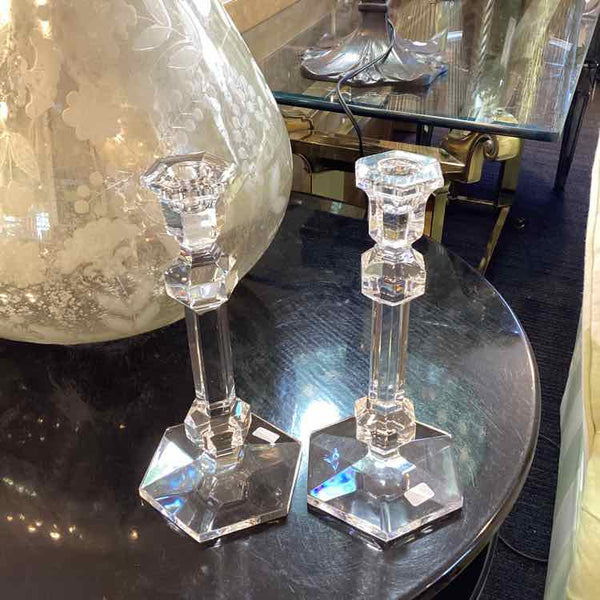 Vintage Val St. Lambert Candlesticks