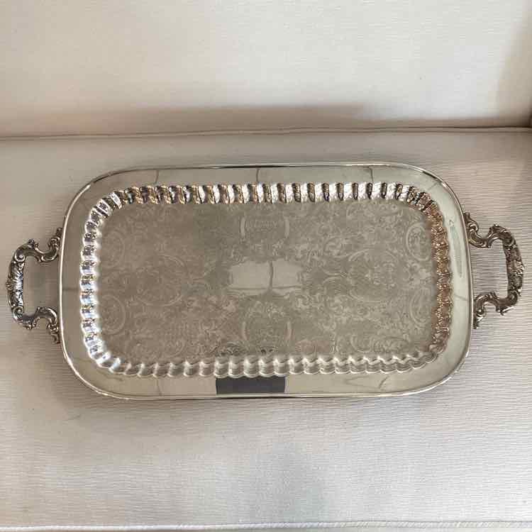 SLP Tray w Ornate Handles