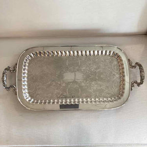 SLP Tray w Ornate Handles