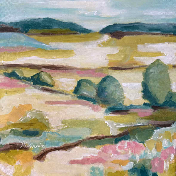 Original Acrylic w/ Cold Wax Painting