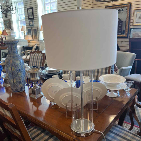 Safavieh Glass Cylinder Lamp