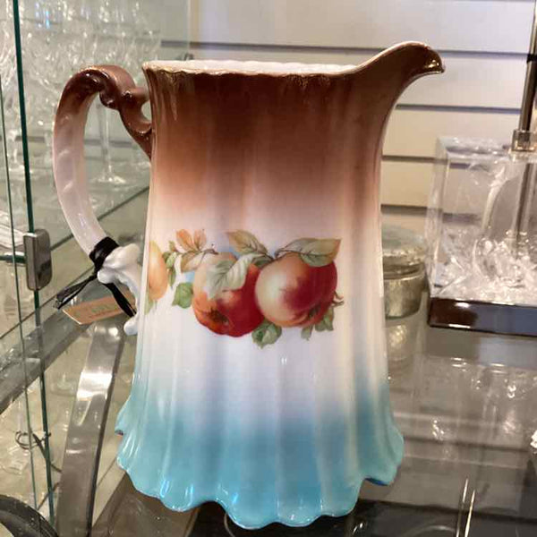 Ceramic Pitcher With Fruit