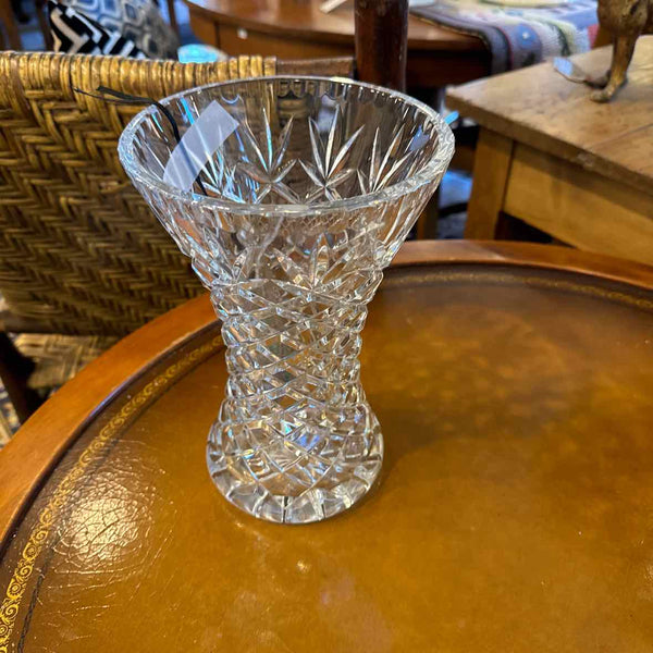 Pressed Glass Vase