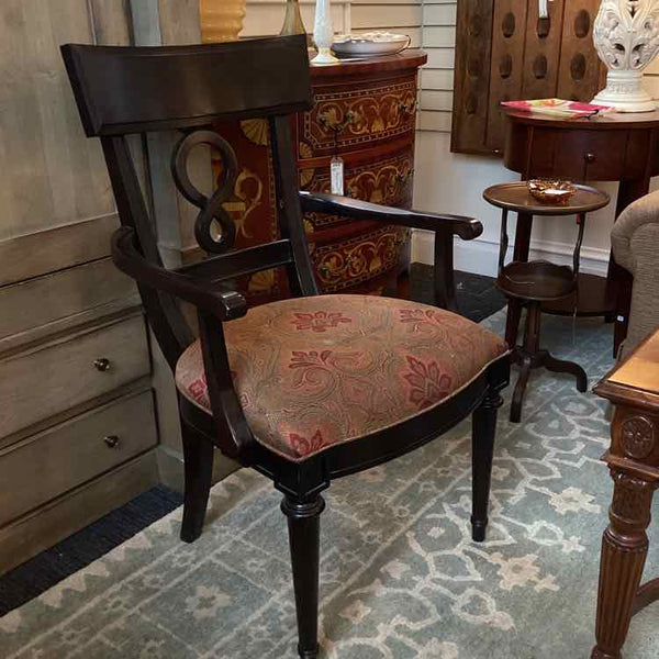 Walter E. Smith Arm Chair with Upholstered Seat