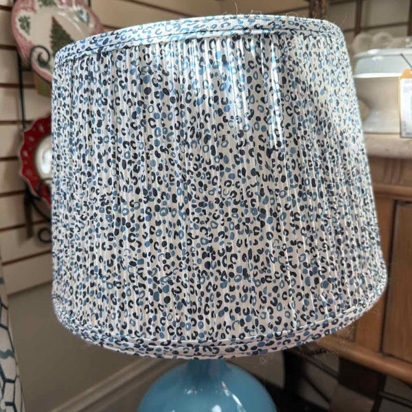 Pr. Blue Ceramic Lamps (Ballard)