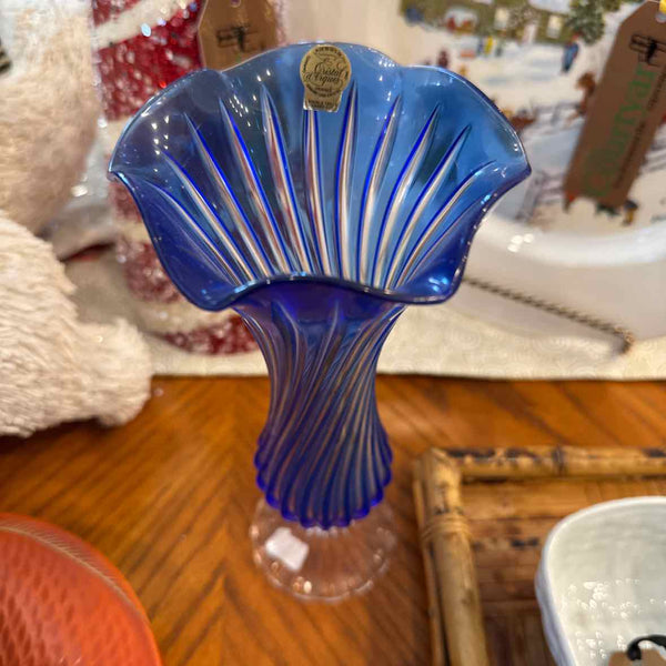 Blue Glass Vase
