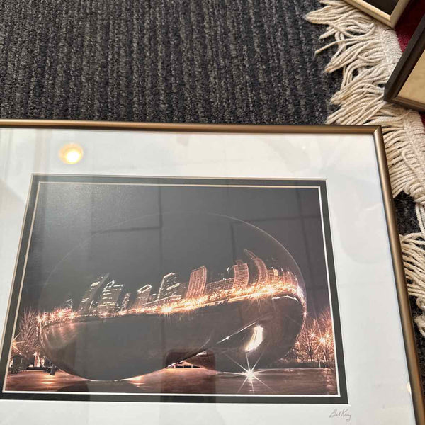 Bob King "Mirror Image" Chicago Skyline