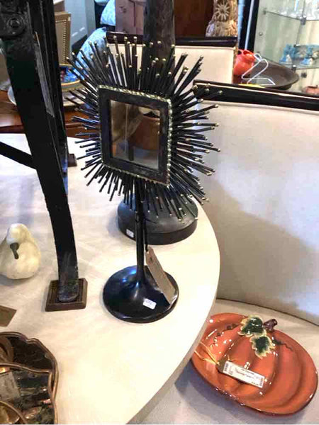 Starburst Mirror on Stand
