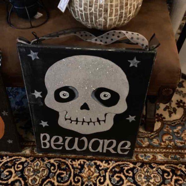 Skeleton Folk Art Wall Painting