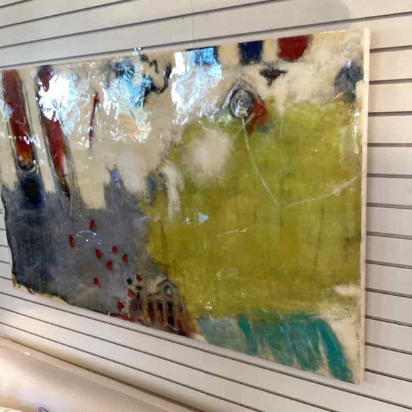 Abstract Painting With High Gloss Finish