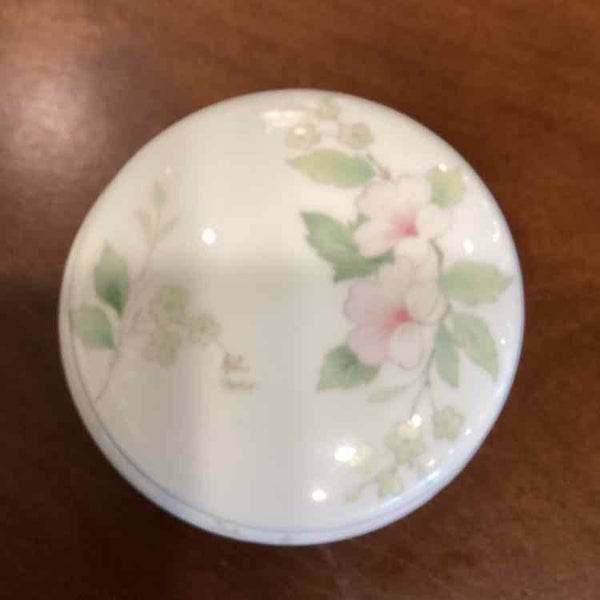 Limoges Floral Trinket Box