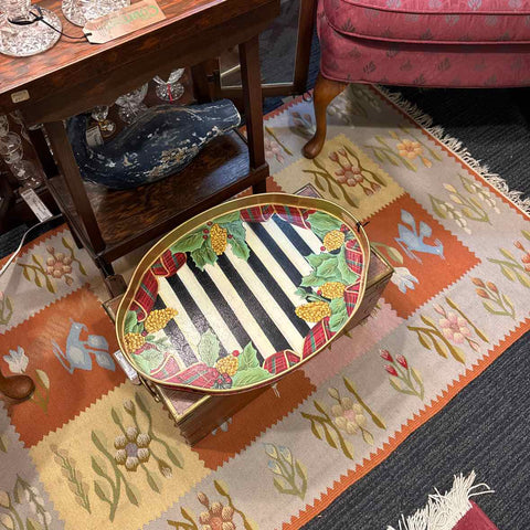 MacKenzie Childs Holiday Tray