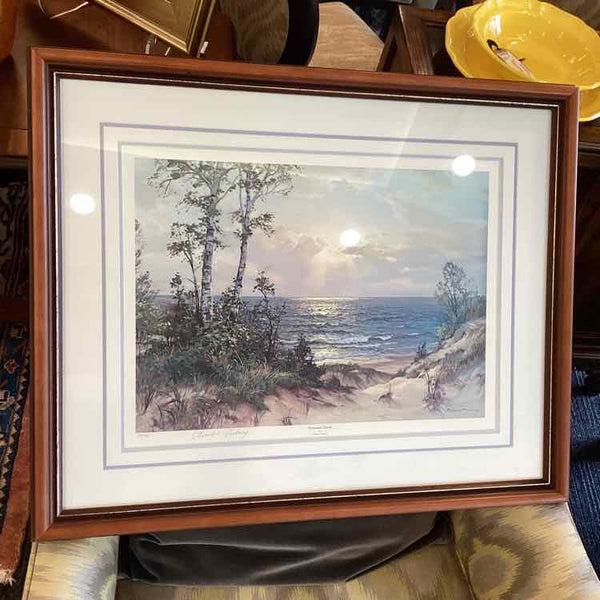 "Duneland Sunset" Print by Charles Vickory