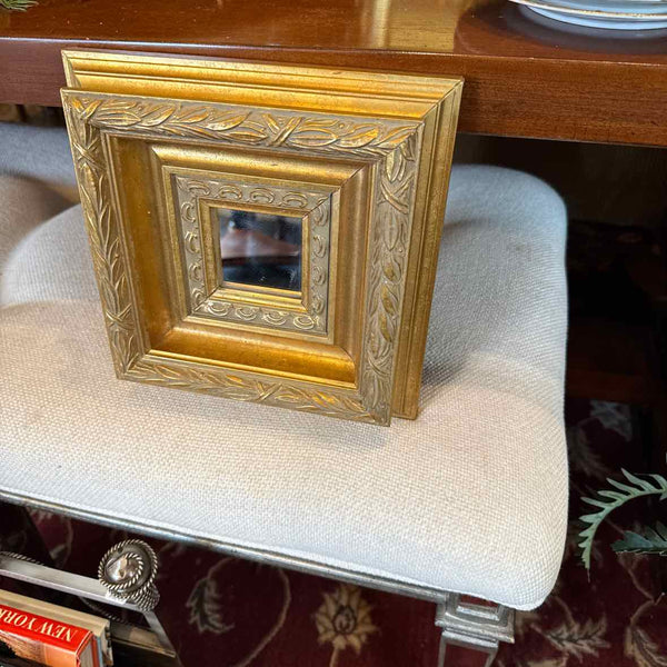Gold Double Framed Mirror