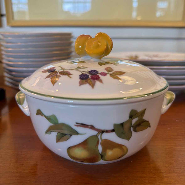 Royal Worcester "Evesham" Small Covered Casserole