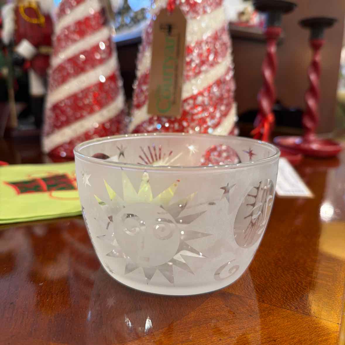 Frosted Glass Small Bowl