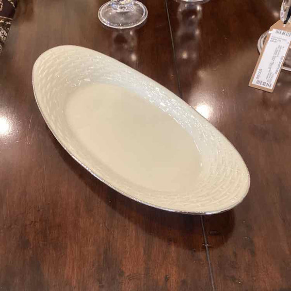 Lenox Ivory Silver Rimmed Bowl