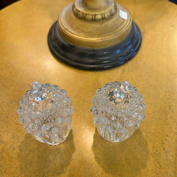 Shannon Crystal Acorn Salt and Pepper