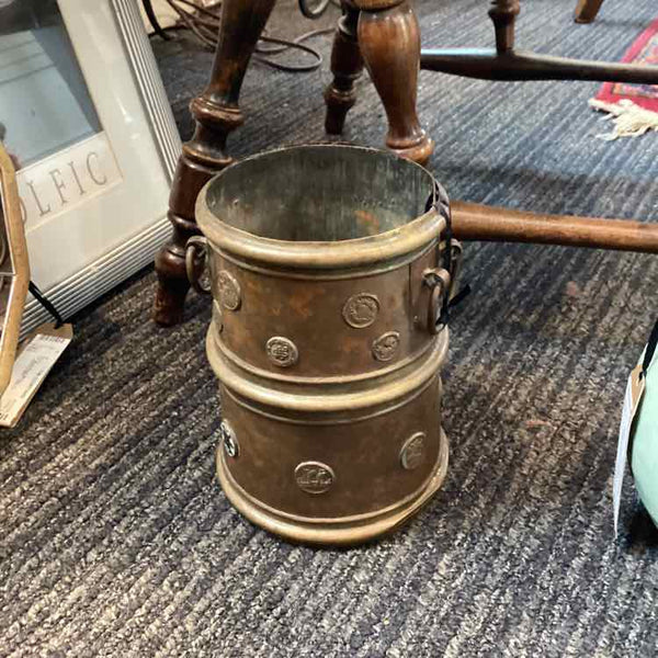 Small Hammered Copper Bucket