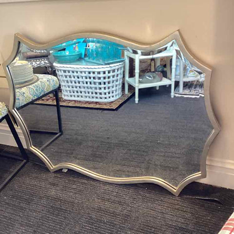 Brushed Nickel Mirror