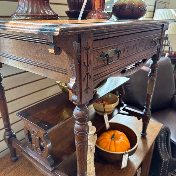"As Is" Eastlake Library Table
