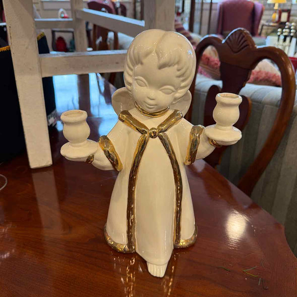 Ceramic Angel Candleholder