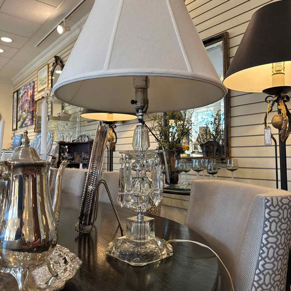 Crystal Lamp With Prisms