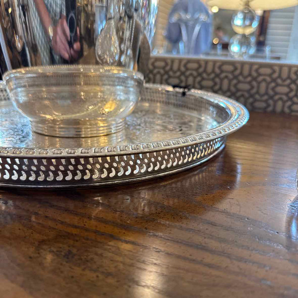 Silverplate Galley Tray