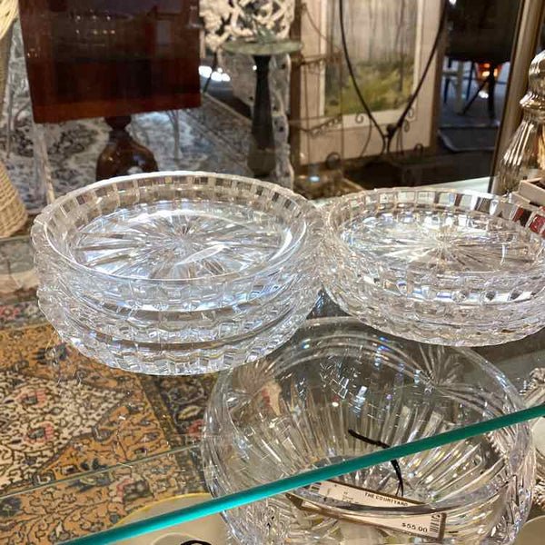 Six Waterford Coasters