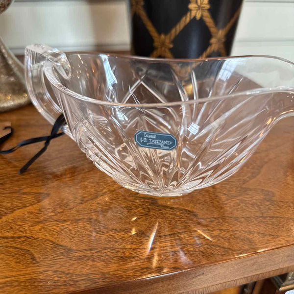 Crystal Gravy/Sauce Bowl
