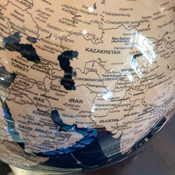 Drexel Heritage Black Globe on Stand