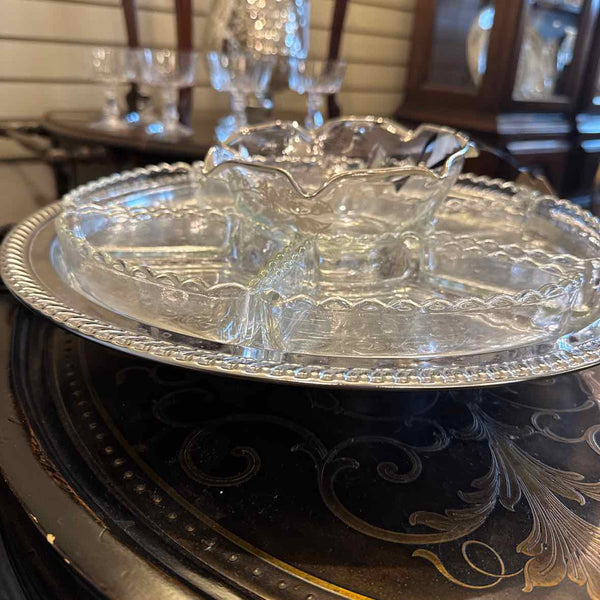 Silver Lazy Susan