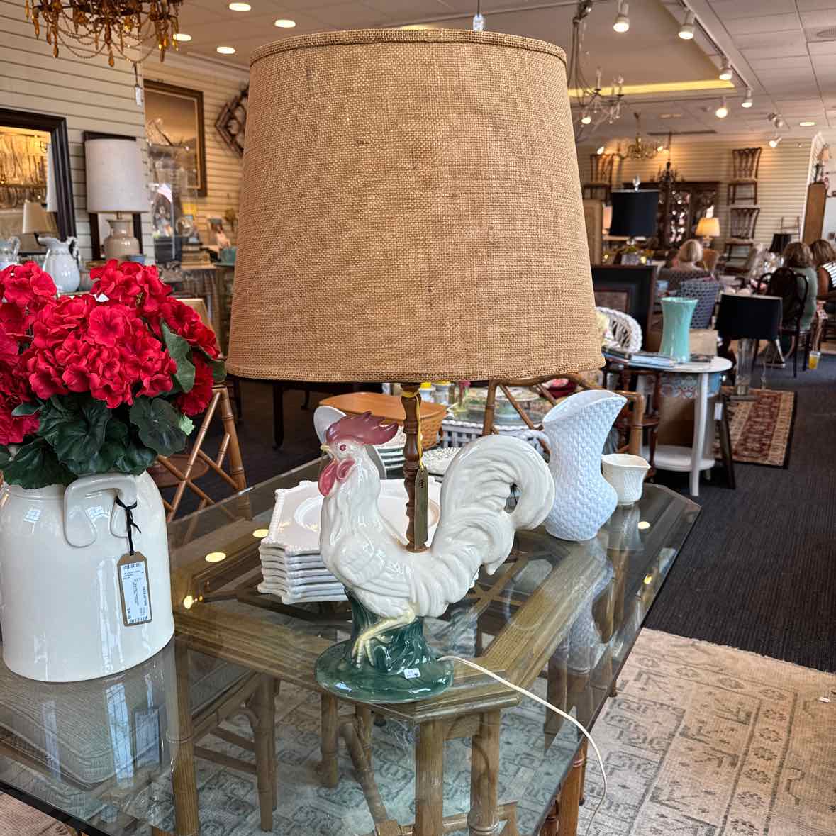 Rooster Lamp