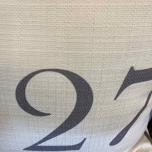 Cream & Gray "60527" Pillow